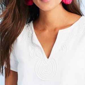 NEW WITH TAGS -Vineyard vines beaded tunic dress size 4 fully lined